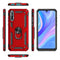 For Huawei Y8p Shockproof TPU + PC Protective Case with 360 Degree Rotating Holder(Blue)