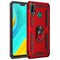 For Huawei Y8s Shockproof TPU + PC Protective Case with 360 Degree Rotating Holder(Red)