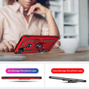 For Xiaomi Redmi 9C Shockproof TPU + PC Protective Case with 360 Degree Rotating Holder(Gold)