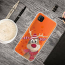 For Xiaomi Redmi 9C Christmas Series Transparent TPU Protective Case(Smiley Deer)