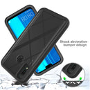 For Huawei Y9 (2019) / Y8s Starry Sky Solid Color Series Shockproof PC + TPU Protective Case(Sky Blue)