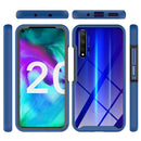 For Huawei Honor 20 / nova 5T Starry Sky Solid Color Series Shockproof PC + TPU Protective Case(Black)