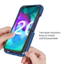For Huawei Honor 20 / nova 5T Starry Sky Solid Color Series Shockproof PC + TPU Protective Case(Sky Blue)