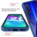 For Huawei Honor 20 / nova 5T Starry Sky Solid Color Series Shockproof PC + TPU Protective Case(Sky Blue)
