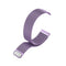 For Fitbit Versa 3 Milanese Watch Band, Size:L 230mm(Light Purple)