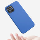 TOTUDESIGN AA-148 Brilliant Series Shockproof Liquid Silicone Protective Case For iPhone 12 / 12 Pro(Blue)