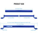 CS-859A2 Motorcycle Electric Vehicle Aluminum Alloy Extended Balance Bar Headlight Mobile Phone Bracket(Blue)