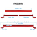 CS-859A4 Motorcycle Electric Vehicle Aluminum Alloy Extended Balance Bar Headlight Mobile Phone Bracket(Red)