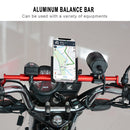CS-859A4 Motorcycle Electric Vehicle Aluminum Alloy Extended Balance Bar Headlight Mobile Phone Bracket(Red)