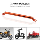 CS-859A5 Motorcycle Electric Vehicle Aluminum Alloy Extended Balance Bar Headlight Mobile Phone Bracket(Orange)
