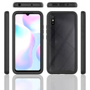For Xiaomi Redmi 9A Starry Sky Solid Color Series Shockproof PC + TPU Protective Case(Sky Blue)