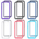 For Xiaomi Redmi 9 Starry Sky Solid Color Series Shockproof PC + TPU Protective Case(Red)