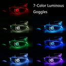 7-color Acrylic LED Luminous Glasses with USB Charge Port