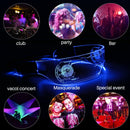 7-color Acrylic LED Luminous Glasses with USB Charge Port