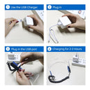 7-color Acrylic LED Luminous Glasses with USB Charge Port