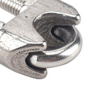 20 PCS M10 Stainless Steel 304 Wire Rope Cable Clip Clamp