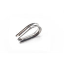 60 PCS M1.5-M6 304 Stainless Steel Cable Rope Thimble Triangle Ring