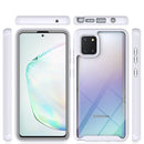 For Samsung Galaxy Note 10 Lite Starry Sky Solid Color Series Shockproof PC + TPU Protective Case(Royal Blue)