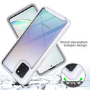 For Samsung Galaxy Note 10 Lite Starry Sky Solid Color Series Shockproof PC + TPU Protective Case(Royal Blue)