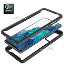 For Samsung Galaxy S20 FE Starry Sky Solid Color Series Shockproof PC + TPU Protective Case(Royal Blue)