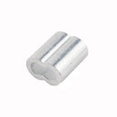240 PCS M1.5 / M2 / M3 / M4 / M5 / M6 304 Stainless Steel Cable Rope Thimble Triangle Ring with 8-shaped Aluminum Cover