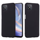 For OPPO A92s / Reno4 Z 5G Pure Color Liquid Silicone Shockproof Full Coverage Case(Black)