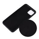 For OPPO A92s / Reno4 Z 5G Pure Color Liquid Silicone Shockproof Full Coverage Case(Black)