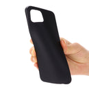 For OPPO A92s / Reno4 Z 5G Pure Color Liquid Silicone Shockproof Full Coverage Case(Black)