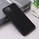 For OPPO A92s / Reno4 Z 5G Pure Color Liquid Silicone Shockproof Full Coverage Case(Black)
