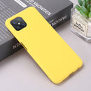 For OPPO A92s / Reno4 Z 5G Pure Color Liquid Silicone Shockproof Full Coverage Case(Yellow)