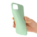 For OPPO A92s / Reno4 Z 5G Pure Color Liquid Silicone Shockproof Full Coverage Case(Green)