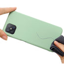 For OPPO A92s / Reno4 Z 5G Pure Color Liquid Silicone Shockproof Full Coverage Case(Green)