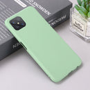 For OPPO A92s / Reno4 Z 5G Pure Color Liquid Silicone Shockproof Full Coverage Case(Green)