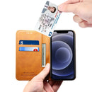 Calf Texture Horizontal Flip Leather Case with Holder & Card Slots & Wallet For iPhone 12 mini(Khaki)