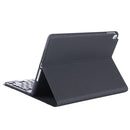 T098B Integrated Ultra-thin Candy Colors Bluetooth Keyboard Tablet Case for iPad Air 4 10.9 inch (2020), with Stand & Pen Slot(Black)