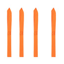 4 PCS ATV Hook Belt Motorcycle Tie Down Straps, Length:32cm(Orange)