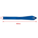 4 PCS ATV Hook Belt Motorcycle Tie Down Straps, Length:46cm(Blue)
