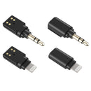 BOYA BY-WM3D 2.4GHz 8 Pin + 3.5mm Wireless Mini Microphone Set