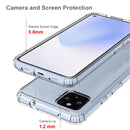 For Google Pixel 4a 5G Scratchproof TPU + Acrylic Protective Case(Black)