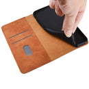 For OnePlus 8T Solid Color Skin Feel Magnetic Buckle Horizontal Flip Calf Texture PU Leather Case with Holder & Card Slots & Wallet(Black)