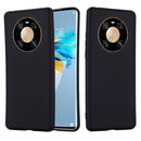 For Huawei Mate 40 Pro Pure Color Liquid Silicone Shockproof Full Coverage Case(Black)