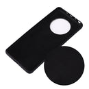 For Huawei Mate 40 Pro Pure Color Liquid Silicone Shockproof Full Coverage Case(Black)