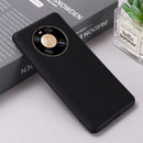 For Huawei Mate 40 Pro Pure Color Liquid Silicone Shockproof Full Coverage Case(Black)