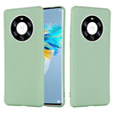 For Huawei Mate 40 Pro+ Pure Color Liquid Silicone Shockproof Full Coverage Case(Green)