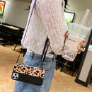 Leopard Crossbody Shockproof TPU Case with Lanyard For iPhone 11 Pro Max(Black Brown)