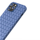 BV Woven All-inclusive Shockproof Case For iPhone 12 Pro Max(Black)