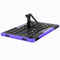 For Samsung Galaxy Tab A7 (2020) T500/T505 Tire Texture TPU+PC Shockproof Case with Holder(Purple)