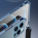 Magsafe Case Clear Four-corner Airbag Shockproof Case with Magnetic For iPhone 12 / 12 Pro(Transparent)