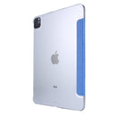 Silk Texture Horizontal Flip Magnetic PU Leather Case with Three-folding Holder & Sleep / Wake-up Function For iPad Air 2022 / 2020 10.9(Blue)