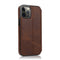 Strong Magnetic Closure PU + TPU Leather Case with Card Slots & Holder For iPhone 12 Pro Max(Brown)